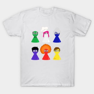 Cute Games Night Pieces T-Shirt